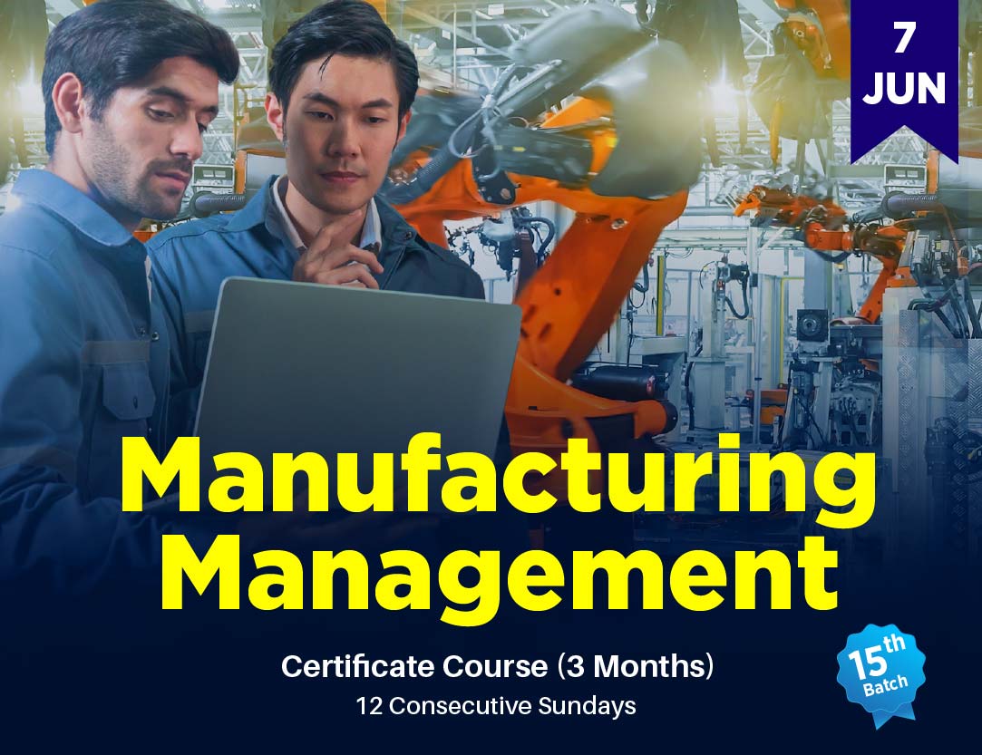 Manufacturing Management Certificate Course 